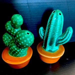 Cactus Salt & Pepper Shakers